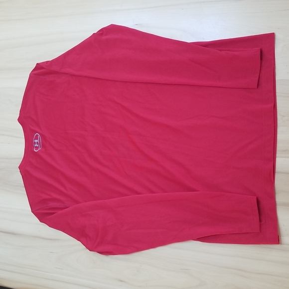 Wisconsin Badger Under Armour Heatgear Long Sleeve Shirt - Picture 5 of 6